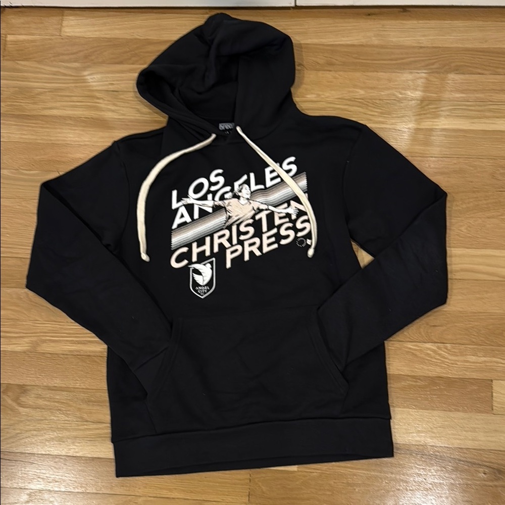 Angel City FC christen press women’s small black Hoodie